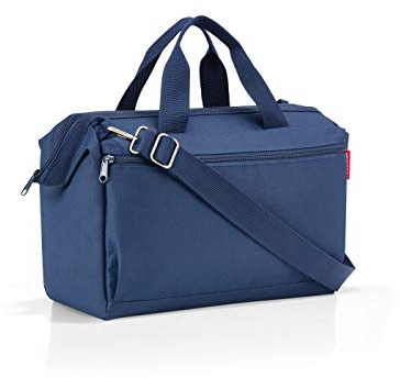 reisenthel Allrounder S Pocket - Doktortasche für Reise, Arbeit und Freizeit - Mit praktischer Trolley-Aufsteckfunktion, Couleur:blau