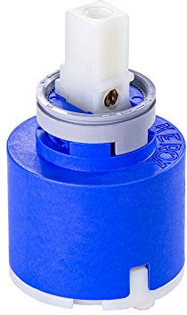 Cartridge 35 mm HD Blue Ceramic for Franke Tap Kitchen Tap High Pressure Replaces 133.0372.710 Replacement Cartridge Replacement Cartridge for Taps, Single Lever Mixer, Kitchen Tap