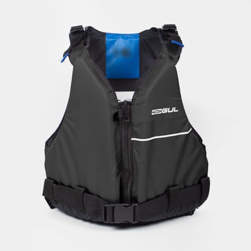 Gul Recreation 50N Kayak Dinghy Sailing PFD Buoyancy Aid for Watersports GK0007-B7 - Black - Lightweight