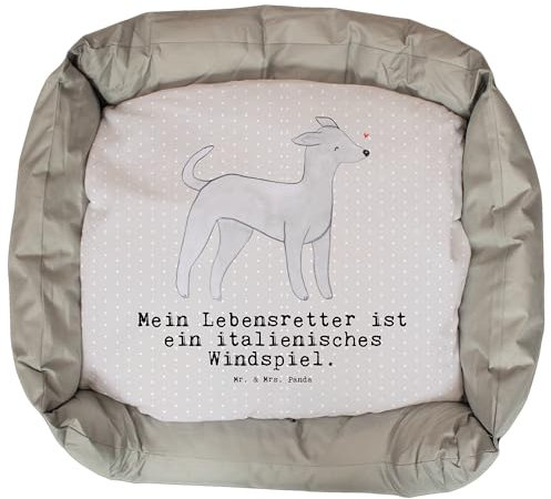 Mr. & Mrs. Panda Hundeliege Italienisches Windspiel Lebensretter - Geschenk, Dankeschön, Windhund, Valentinstag, Geburtstag, Italian Greyhound, Hund, Welpen, Vatertag