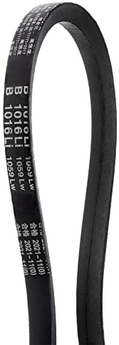sourcing map B-1016 Keilriemen Antrieb Gürtel 1016mm(40) Innen Umfang 17mm Obere Breite Gummi für Kraftübertragung