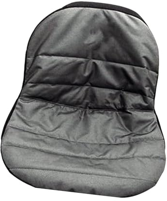 Funda de asiento para cortacésped, asiento para tractor | Funda de asiento sólida para tractor cortacésped en negro | Funda de asiento impermeable útil de tela Oxford para asiento de cortacésped