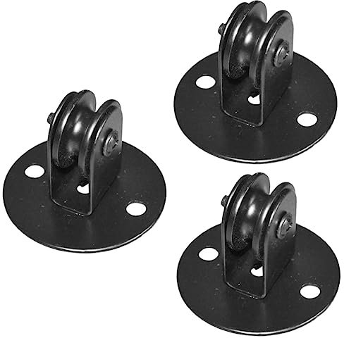 Anneome 3 Stücke Vintage Pulley Rad Für Kronleuchter Beleuchtung Pulley System Haken Kabel Rad Befestigung