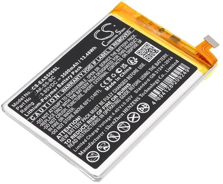 Ersatz Akku für EMS5, Smart 5, Smart.5 PN: AK-S5 (V2), AK-S5-BC 3500mAh / 13.48Wh