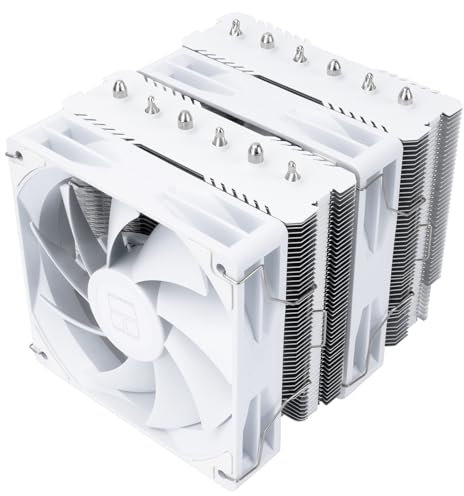 Thermalright Peerless Assassin 120 SE V2 CPU Air Cooler - 6 Heat Pipes AGHP GEN 5.0 Technology | 1850RPM PWM 120mm Fans, for Intel 1851/1700/115X/1200, AMD AM4/AM5 | White