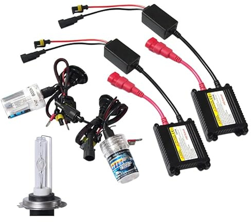 FUNOMOCYA Kit Ampoule Xénon avec Ballast Numérique Système Plug and Play pour Phares De Voiture Alimentation DC