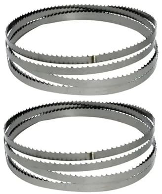 Lot de 2 lames de scie à ruban 2240 mm SK5 for le travail du bois, 13,0,5 mm, 6 dents TPI