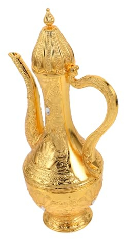 iplusmile Pot à Vin Rétro Exquis Alliage Conteneur à Vin Vintage pour Décoration De Maison Antique pour Salon