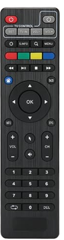 Risegun Telecomando di ricambio universale TV Set Top Box telecomando per Tvip412 Tvip415 Tvip605 TvipS300