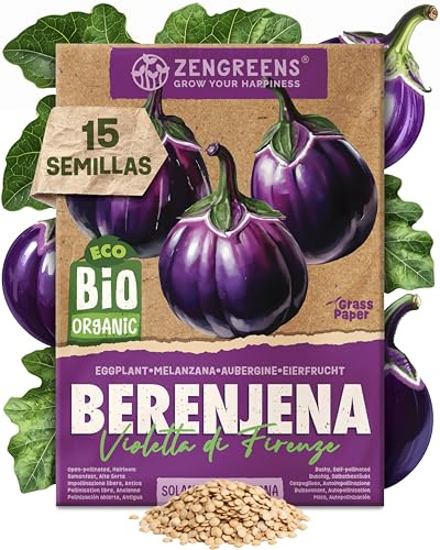 ZenGreens® - Semillas de berenjena violetta di firenze bio