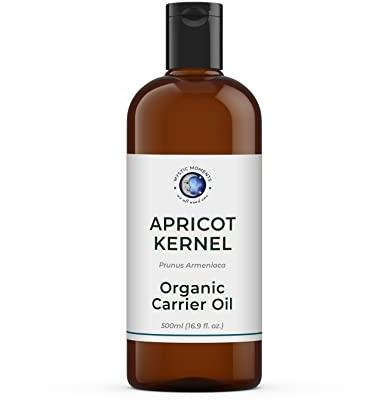 Mystic Moments | Olio vettore di nocciolo di albicocca biologico | 500ml