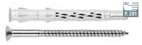 Fischer Universal-Rahmendübel FUR 10 x 160 T, A4, 88787