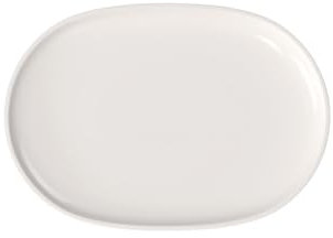 Villeroy & Boch Artesano Original Plato para Pescado Ovalado de 43 x 30 cm, Porcelana, Blanco, 43x30cm