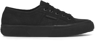 Superga Unisex Cotu Classic Trainers Trainers, Total Black, 10.5 UK