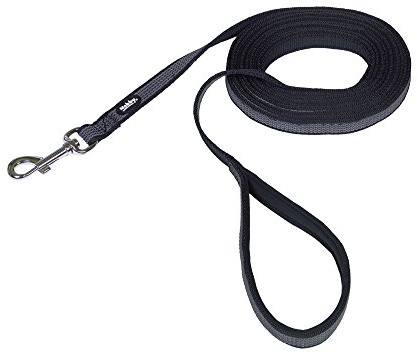 Nobby Schleppleine Anti-Slip, schwarz L: 5 m, B: 17 mm, 1 Stück