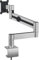 Durable Monitor Halterung mit Tischklemme, flexibler Schwenkarm 360° drehbar, für VESA Bildschirme 21-27, silber, 508323