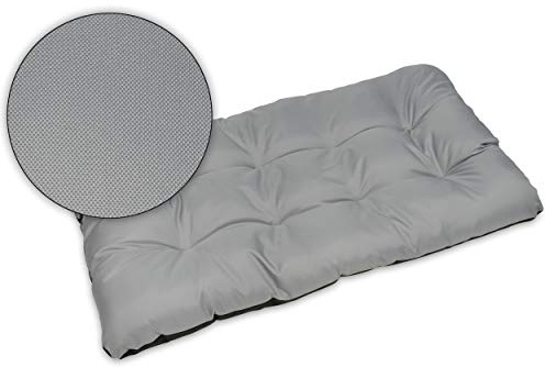 SuperKissen24. Hundebett Hundekissen Hundematratze Tierbett für Kleine, Mittlere und Grosse Hunde - Wasserdicht, Waschbar - Größe XXL - Grau