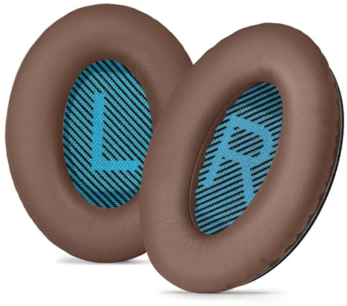 Aurivor Ersatz-Ohrpolster Ohrkissen für Bose QuietComfort QC 35 (ii) 25 15 2 Kopfhörer, Prämie Polster für QC35 (ii) QC25 QC15 QC2 SoundTrue SoundLink AE2|AE2i|AE2w Over-Ear Kopfhörer