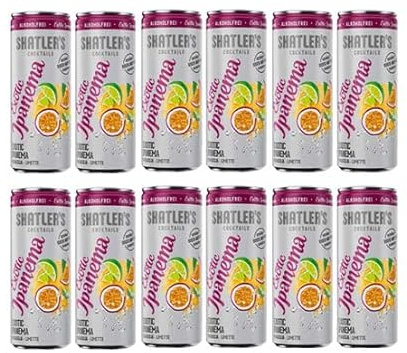 Shatlers Cocktail 12er Set Shatlers Exotic Ipanema 12x 0,25L Alkoholfrei - inklusive Pfand EINWEG Shatlers Cocktail Ready to Go
