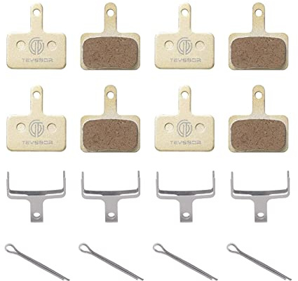 Teyssor Fahrrad Bremsbeläge 4 Paar Bremsbeläge für Shimano B01S/B03S/B05S