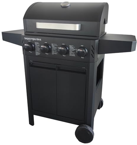 Happy Garden Izalco gasgrill - 4 brännare 10 KW