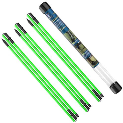 Rhino Valley Golf Alignment Sticks 3 Pack, Swing Trainer Training Aid