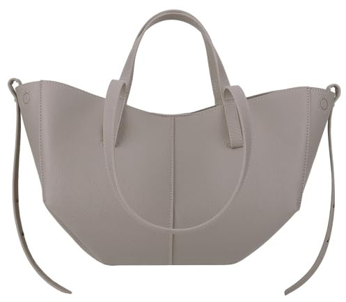 TIAASTAP Tote Bag Kunstleder Handtasche Damen Groß Shopper Tasche Elegante Schultertasche Gross Umhängetasche Henkeltaschen Shopper Bag Handbags Tragetasche Beuteltasche für Einkaufen Reisen