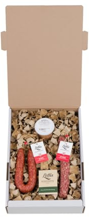 Leffis WURSTPAKET MINI – Ahle Wurst Geschenkbox Männer, Nordhessen