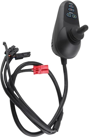 Controlador de Palanca de Mando para Silla de Ruedas Eléctrica de Seguridad Mejorada 45A DC 24V, Alta Sensibilidad y Estabilidad, Compatible con Múltiples Dispositivos