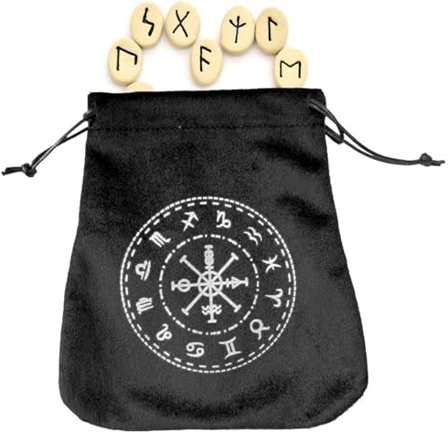 Borsa in tessuto di velluto per carte dei tarocchi - astuccio per gioielli