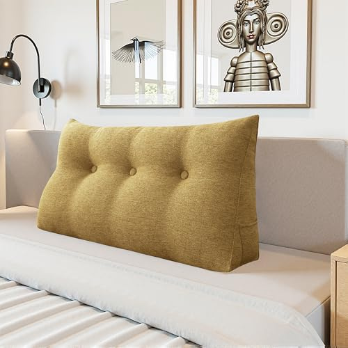 LELEFIDO Kopfteil Bett Rückenkissen – Großes Lesekissen für Bett & Sofa, Bequemes Rückenstützkissen fürs Lesen, Entspannen & Sitzen, Dekoratives Kopfteil Kissen