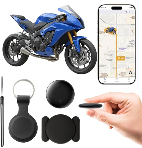 Vehicle Tracker Devices No Fees– (Compatible with Android & iOS) Strong Magnetic, No Monthly Fee, Waterproof, 365-Day Battery, Mini & Hidden Vehicle Tracker(1)