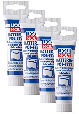 4x LIQUI MOLY 3140 Batterie-Pol-Fett 50g