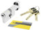 Yale HSKP3030NM4 Cilindro ad Alta Sicurezza HSK, Argento (nichelato), 30 x 30 mm