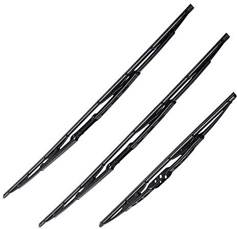 OTUAYAUTO Front and Rear Windshield Wiper Blade Kit Replacement for Land Rover Range Rover Full Size, DKC000040 LR012047