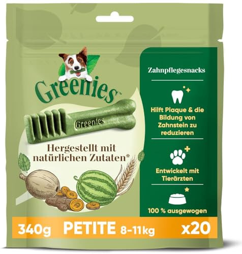 Greenies 100% natürlicher Snack für kleine Hunde, 6 x 340 g