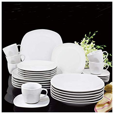 Retsch Arzberg Fino - Servizio da tavola combinato da 30 pezzi, per 6 persone