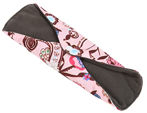 Cuscinetti mestruali in tessuto riutilizzabili, assorbenti mestruali in panno di carbone di bambù per permeabilità all'aria per(M15)