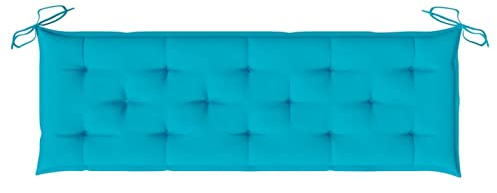 Tidyard Gartenbankauflage, Bankauflage Sitzkissen Outdoor, Polsterauflage Auflage für Gartenbank, Bankpolster, Bankkissen, Türkis 150x50x7 cm Oxford-Gewebe