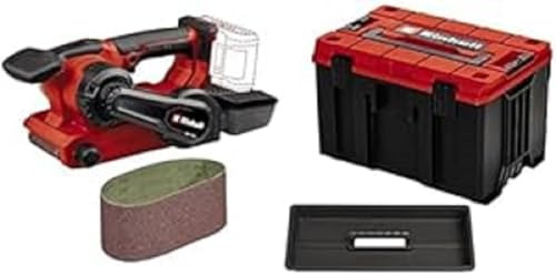 Einhell Professional Akku-Bandschleifer TP-BS 18/457 Li BL-Solo Power X-Change (18 V, Li-Ion, Brushless-Motor, inkl. 3x P80 Schleifband 457x75 mm, ohne Akku & Ladegerät, inkl. E-Case)