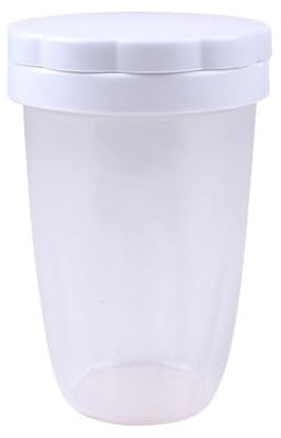 Innovative Flour Sprinkler Portable Flours Container Cocoas Powder Shaker Plastic Flour Dispenser Bottle For Home Baker Adjustable Flour Sifter