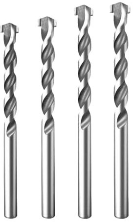 Broca de pared de vástago redondo de 5-10 mm, broca for perforación de hormigón, broca de acero al carbono, piezas de herramienta prácticas, 1 pieza(-6mm-)