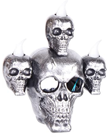 CORHAD Halloween Licht Ornament Kerze Kerze Silber Für Party Favors