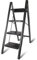 LUKVCIY Escalera 4 Peldaños, Escalera Plegable Cocina, Hierro, No Requiere Instalación, es Fácil de Almacenar y se Utiliza a Menudo en Garajes, Campings, Caravanas, etc.