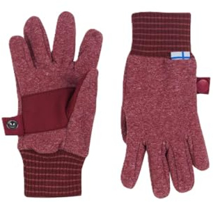 Finkid Sormikas Knit Warme Knitfleece Fingerlinge mit wasserfestem Besatz an der Innenseite für Mädchen und Jungen