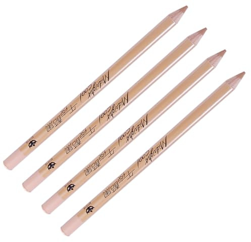 ERINGOGO 4 Stück-pack Concealer Stifte Naturton Deckender Make Up Abdeckstift für Augenringe Sommersprossen und Narben Hautfreundlich Kompakt für Reise und Alltag