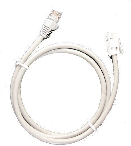 PCSL Brand - BT Telephone Master to RJ45 Patch Cable - 1m - Compatible with Industry Standard RJ45 to BT Socket MOD Tap Adaptors