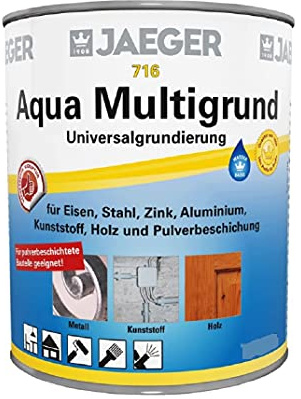 Jaeger Aqua Multigrund Universalgrundierung weiss (750 ml)
