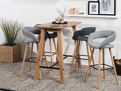 Bartisch Stehtisch Bistrotisch Tisch Holz Esstisch Küche Bar Möbel Chalisa I