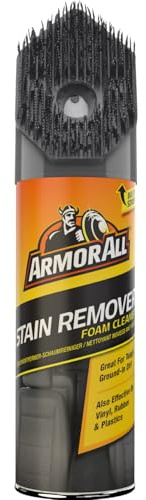 Armor All, fläckborttagare skumrengöringsmedel, tar enkelt bort smuts och fläckar med sin inbyggda borste, lämplig för alla tyg-, vinyl-, gummi- och plastytor, perfekt för bildetaljer